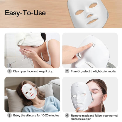 LumiGlow Red-Light Therapy Mask